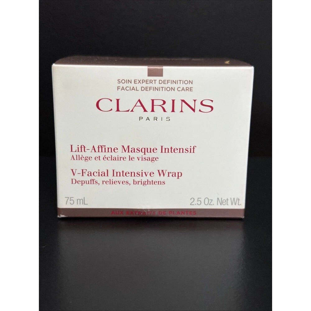 CLARINS V-Facial Intensive Wrap Lift-Affine Masque Intensif 75mL/2.5oz Sealed